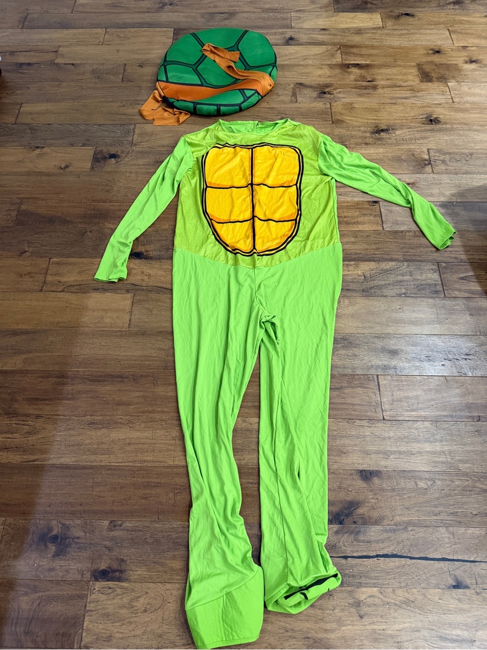 Adult Green Ninja Turtle Shell Costume